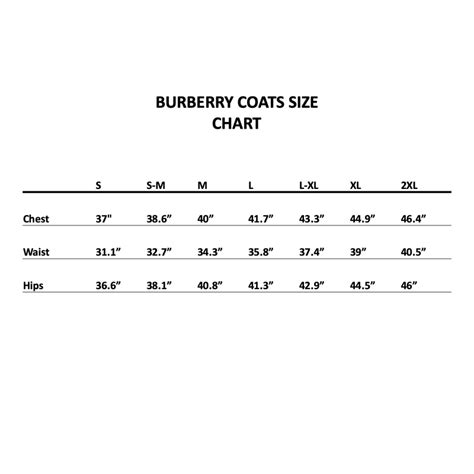 burberry size chart trench|Burberry trench coat size guide.